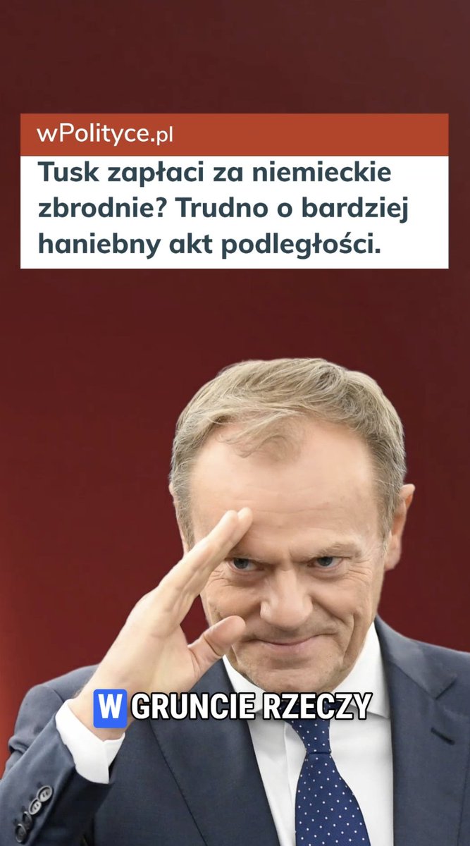 Czy spotkaliście się kiedyś z sytuacją, żeby to ofiara płaciła samej sobie odszkodowanie? To kuriozum! A takie stanowisko prezentuje dziś obecny premier Polski... Co o tym myślicie?