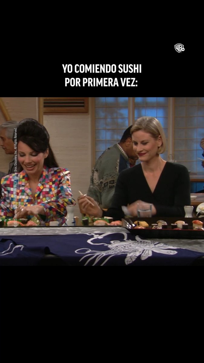 Fran se comió el wasabi como si fuera guacamole. 😂 #TheNanny está en HBO Max Latinoamérica. ❤️