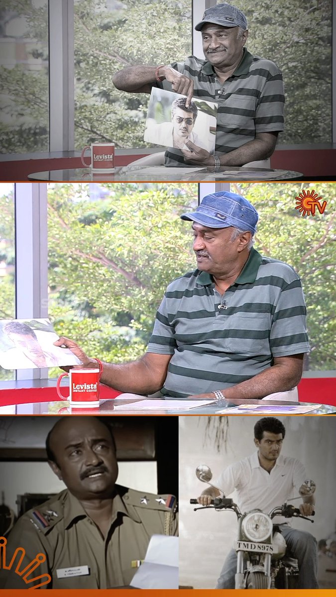 Throwback to MS Bhaskar sharing a heartfelt memory with Ajith Kumar on Vanakkam Tamizha, timeless moments, timeless stars. ✨ #SunTV #SunTVThrowback #AjithKumar #MSBhaskar #VanakkamTamizha