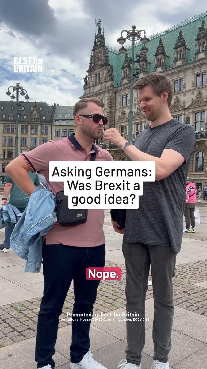 With Germany’s president visiting the UK, we asked Germans what they think about Brexit. 👀 "It's just so stupid to cut the branch you're sitting on," one person said. Here's what else they had to say ⬇️