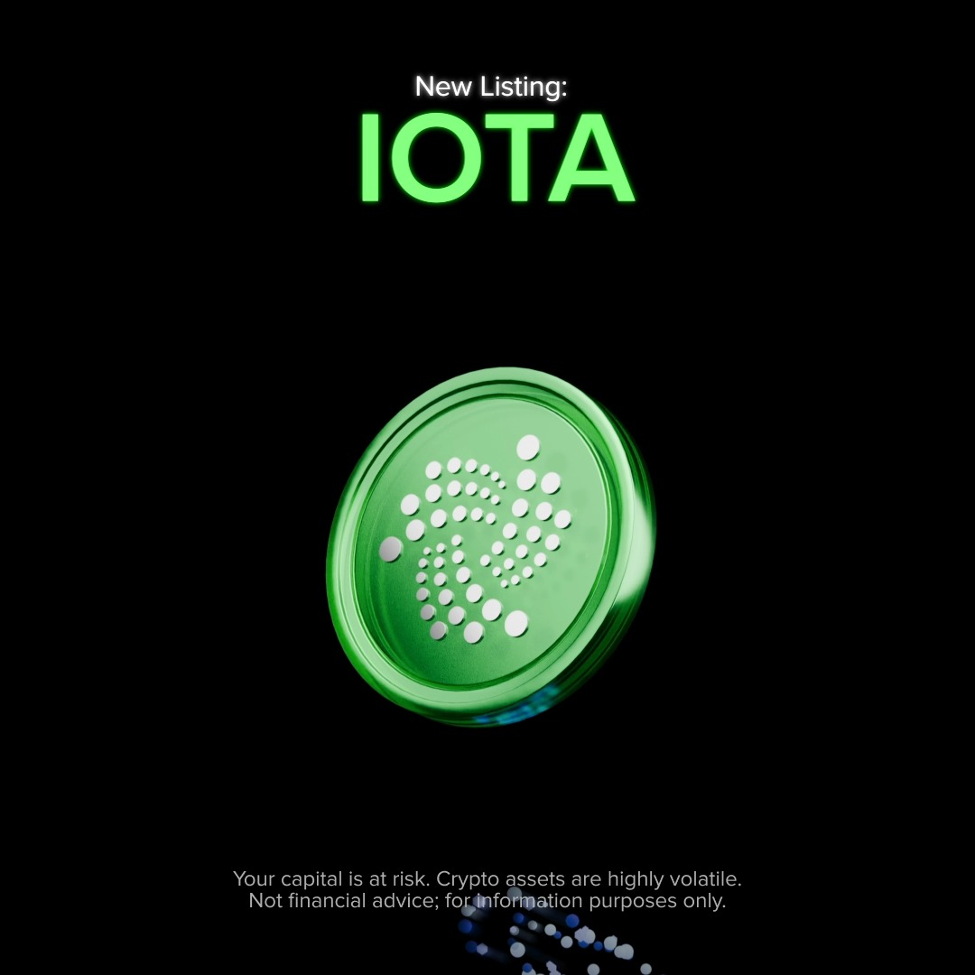 📢 Listing Alert Trade $IOTA – now live on Uphold for our US customers 🇺🇸 IOTA positions itself as the decentralized blockchain infrastructure to build and secure our digital world. 🛑 Don’t invest in crypto unless you're prepared to lose all the money you invest. This is a high-risk investment and you should not expect to be protected if something goes wrong. Take 2 minutes to learn more.
