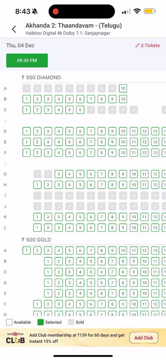 Bro full kaali book chesko book my show