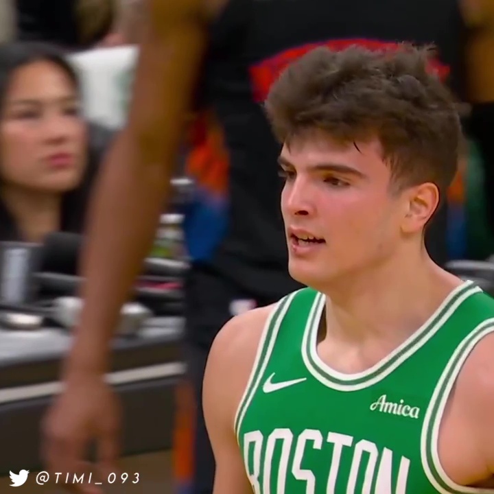Hugo Gonzalez played the entire second quarter last night 😤 Knicks were up 32-21 when he checked in. And then the rookie made a real impact with his defense &amp; hustle. Celtics turned 11-point deficit into 6-point lead at halftime and never trailed again.