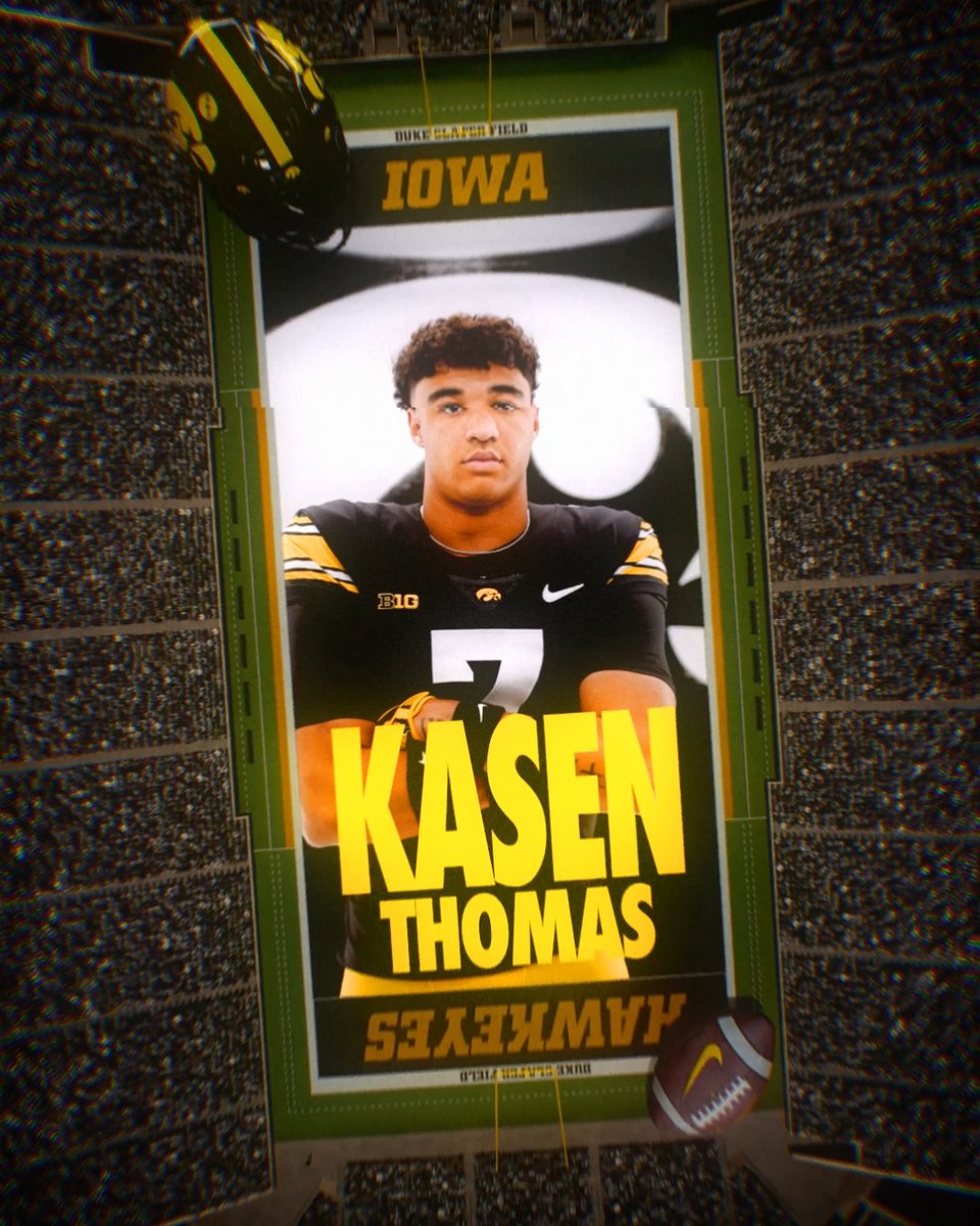 Homegrown Hawk joins the LB room. Kasen Thomas x #Swarm26
