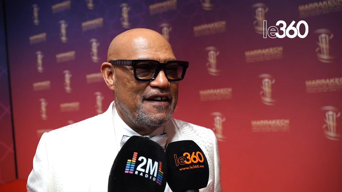 🇲🇦🇺🇸 Laurence Fishburne : « Je ne connais pas encore assez le cinéma marocain. En revanche, j’aime le Maroc : les gens, la culture, la musique, la nourriture… mais surtout les gens. »