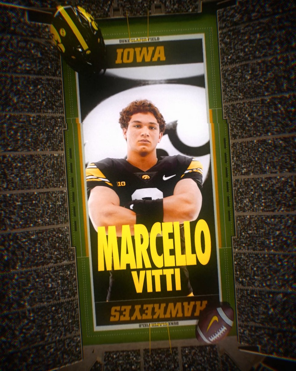 DB from the 313. Marcello Vitti-Iowa Hawkeye DB #21 x #Swarm26