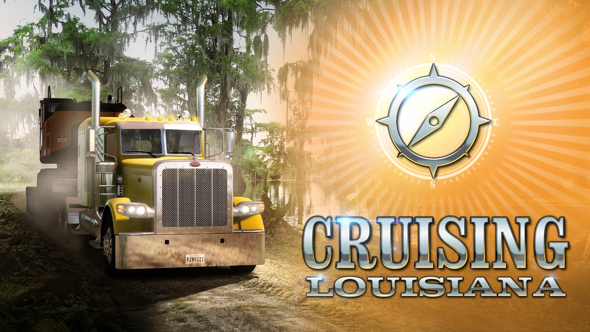 The Louisiana DLC rolls into American Truck Simulator tomorrow! 🇺🇸 Get ready to hit the bayous and backroads as we celebrate the launch of this brand-new map expansion with a World of Trucks #CruisingLouisiana event! 🚚💨 Find out more at 👉