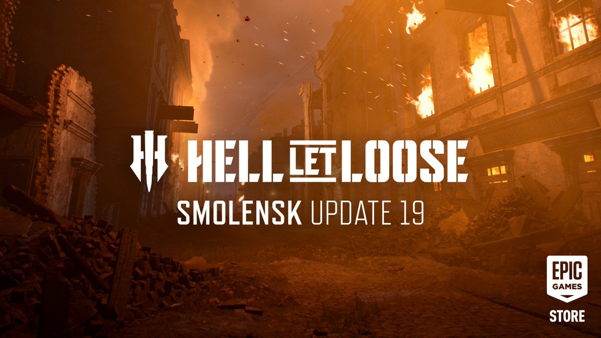 .@Hell_Let_Loose update 19 is out now! Introducing Smolensk, experience intense battles across the largest ever urban warfare map. Play it now!