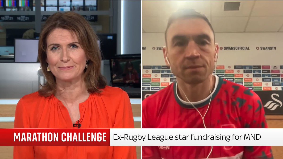 "Rob fought so bravely and so courageously." Former rugby league star Kevin Sinfield talks to JayneSeckerSky about his efforts to raise funds for people with motor neurone disease in honour of his friend Rob Burrow. Latest ➡️ 📺 Sky 501 and YouTube