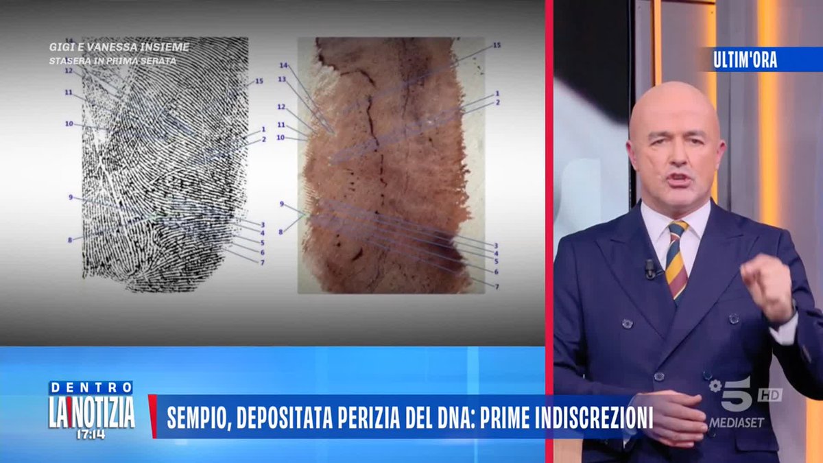 Ultim'ora #Garlasco, depositata perizia del dna: ecco le prime indiscrezioni. #DentrolaNotizia