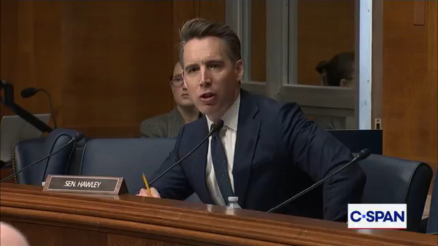 Sen. Josh Hawley (Josh Hawley): "Why shouldn't we make health care tax free in this country? Why shouldn't we just exempt all health care from taxes? We did no taxes on tips, no taxes on overtime earlier this year. How about no taxes on health care?"