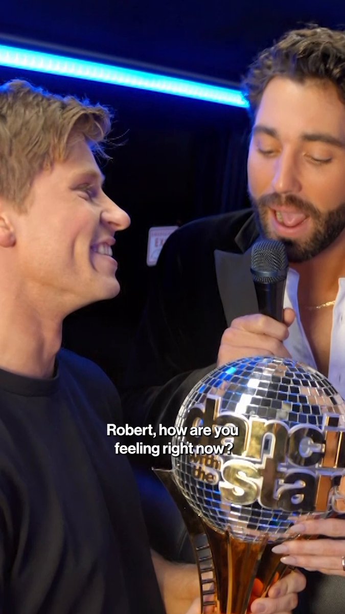 Robert Irwin and Witney Carson share their upmost gratitude for each other and the lovely #DWTS journey they've taken together! 🪩 Check out the #DWTSpodcast on Disney+ and Hulu for more!