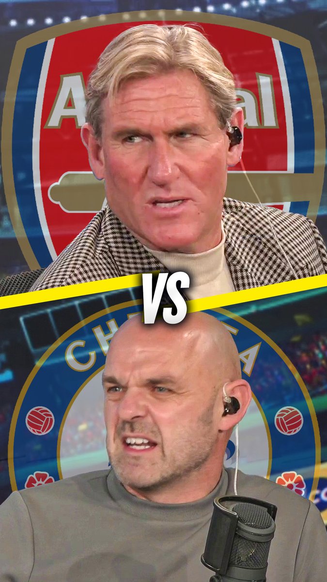 🔵 Danny: "It would be good for football if Chelsea win it!" 🤷‍♂️ Simon: "Why is that good!? I would think #AFC would be better for football!" Simon Jordan was not having Danny Murphy's claim about #CFC and their Premier League title hopes! 👀