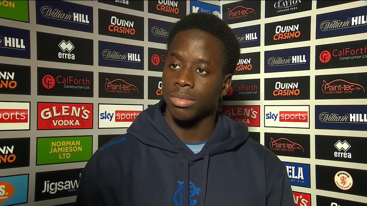 ๐ต Rangers Football Club's Djeidi Gassama on trying to bounce back tonight against Dundee United "We just need the 3 points, and that's it." ๐ฃ๏ธ ๐๐๐๐ ๐๐๐ก๐๐ ๐๐ฆ ๐ต๐๐ก๐๐ต๐พ.๐๐๐ | 18+ | ๐บ๐๐๐๐๐ ๐
๐๐ ๐๐๐๐ ๐๐๐๐ฆ