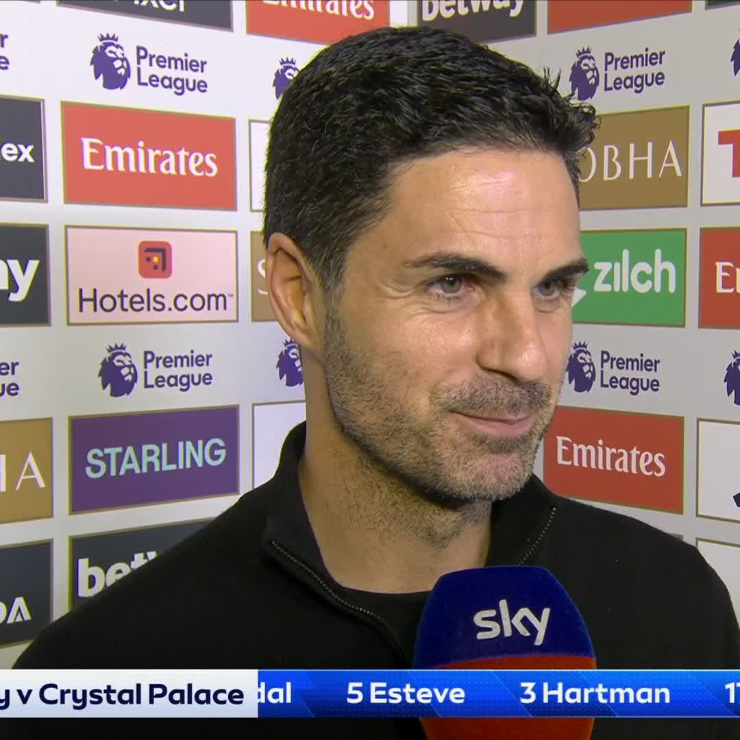 "First I say it to the squad, and then to our people!" Mikel Arteta on his rousing rallying cry to the Arsenal fans ahead of the Gunners' clash with Brentford ⚔️