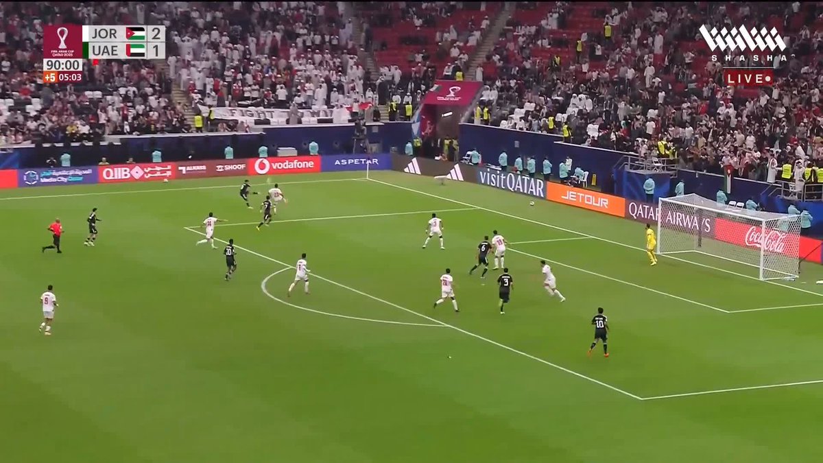 المنتخب الأردني ينتصر على الإمارات (2-1) 🇯🇴 بداية قوية للنشامى في كأس العرب ✅🏆