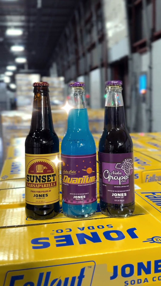 They’re baaaaack. The Fallout Vault-Tec Supply Packs featuring Sunset Sarsaparilla, Nuka-Cola Quantum and Nuka-Cola Grape are rolling out Costcos across the US all December. Call your local store and make sure they have item number 1983057. Stock up before the Raiders do!
