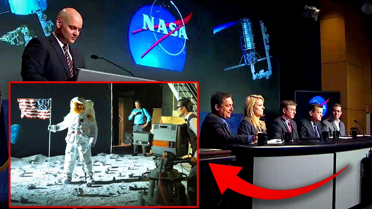 NASA Drops Bombshell, Finally Admits 'We Didn't Go To the Moon' NASA just dropped the mother of all bombshells, and the mainstream media quickly covered it up. They've finally admitted it: we never went to the Moon. The Apollo landings? Total Hollywood production.