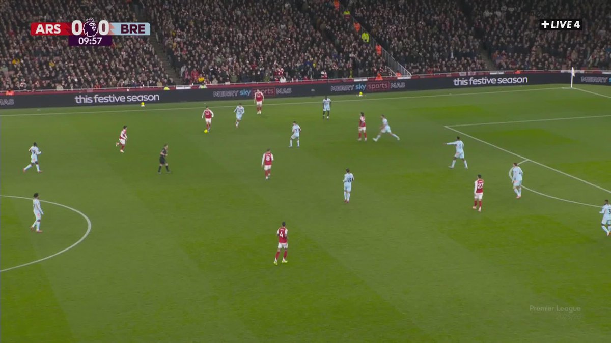 MIKEL MERINO LANCE ARSENAL À L'EMIRATES 🇪🇸 Le Multiplex c'est maintenant sur CANAL+SPORT 360 🖥️ #PremierLeague