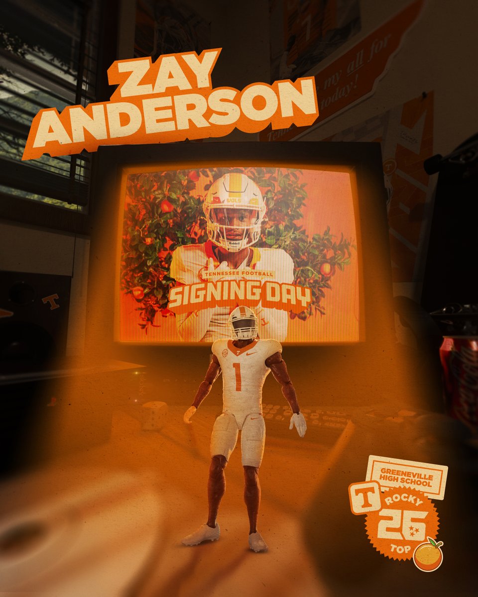 Home sweet home! LOCK DOWN ZAY 🔒 Zaydyn Anderson | #RockyTop26 🍊