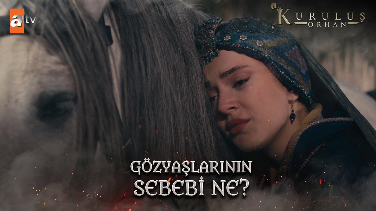 Gözyaşlarının sebebi ne? Halime Hatun'un hüzün dolu anları... #KuruluşOrhan atv