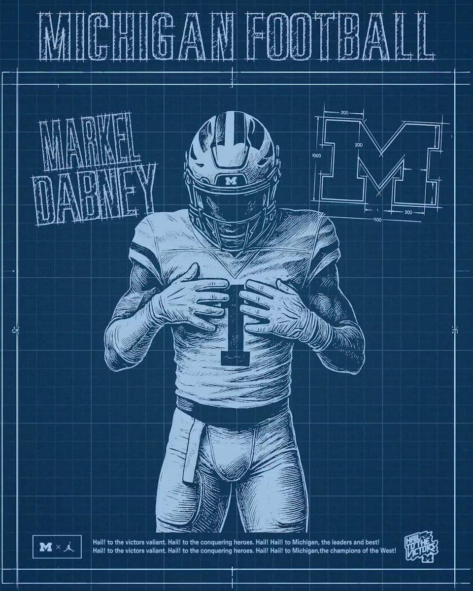 Building our future with Markel “Kel” Dabney 🧱 Welcome home, Markel! » #GoBlue | #BrickByBrick26