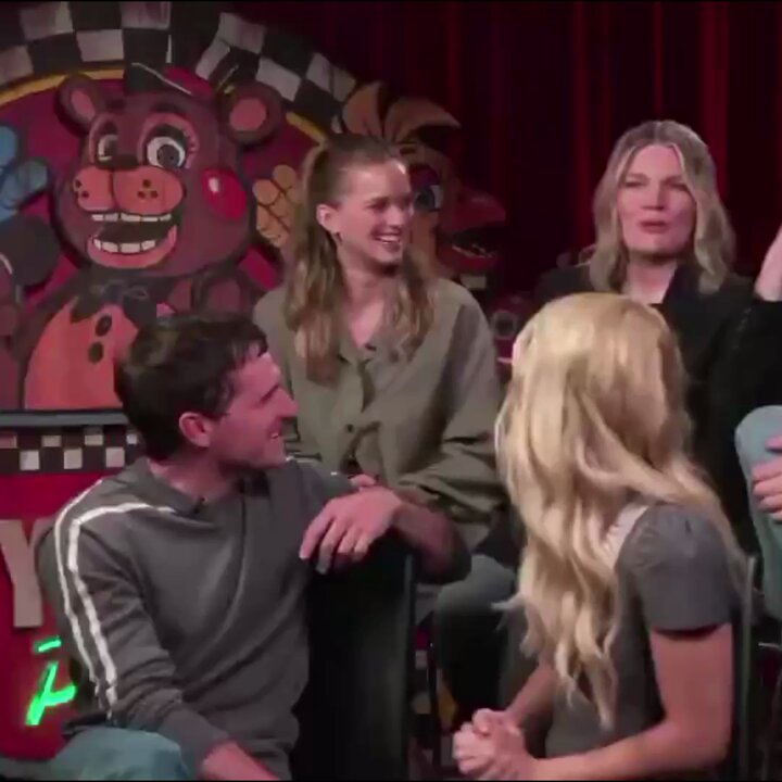 Two years later, Emma Tammi is talking about my stop-motion recreation of the FNaF movie trailers. I’m speechless and starstruck that she still mentions my video, not just to the cast but on MTV. I love this community and am so grateful for the support that’s led to these moments