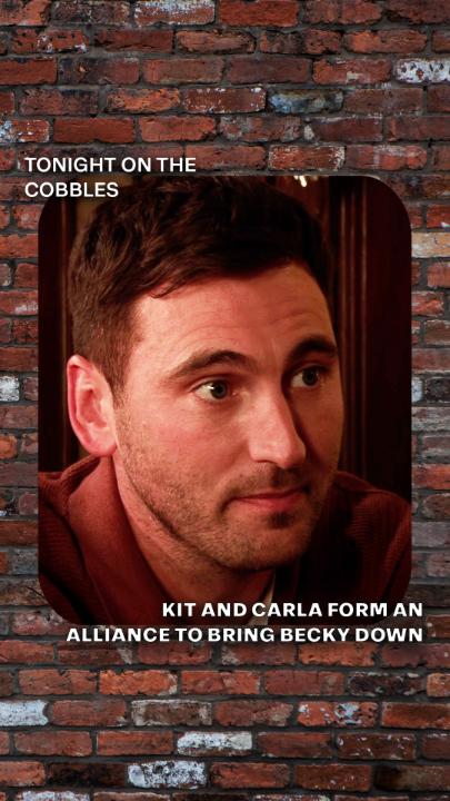"Can't wait to see that smug smile wiped off her face." #Corrie