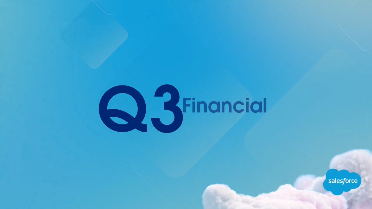 Today we announced $CRM Q3 FY26 results and updated guidance. Check out our full earnings report: