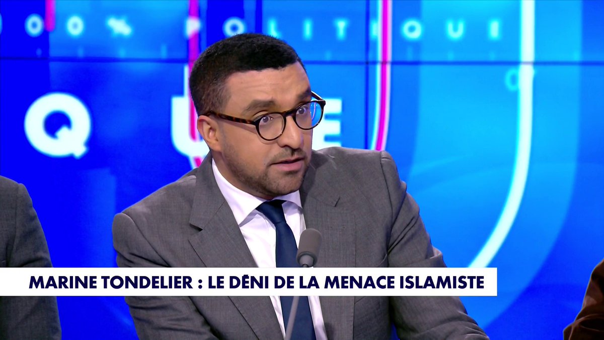 Amine El Khatmi n'en peut plus de l'utilisation du mot «racisé» employé par Marine Tondelier : «Je lui dénie le droit de me parler comme ça, moi je ne dis pas que c'est une blanche.»
