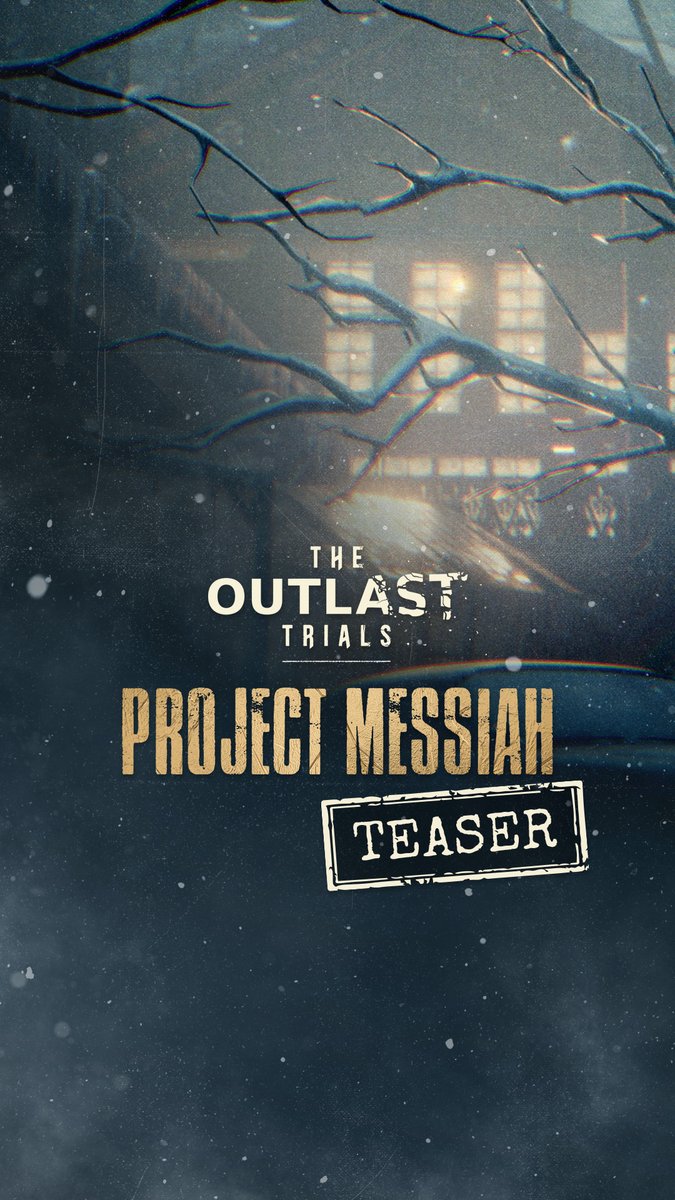 Maybe there is something more to the world... you just need to listen. The day is nigh, the Messiah will soon arrive. 🙏 More will be revealed tomorrow at 10am ET. #TheOutlastTrials #ProjectMessiah #LiliyaBogomolova