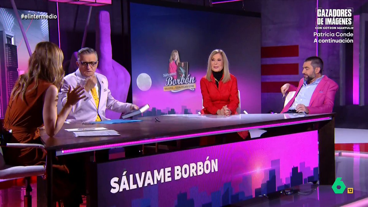 🔴 Ha salido el libro de memorias del rey emérito y por ello tenemos una edición especial de 'Sálvame Borbón' con nada menos que Pilar Eyre en el plató. #elintermedio