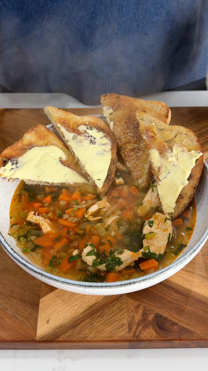 Chicken Bone Broth Soup