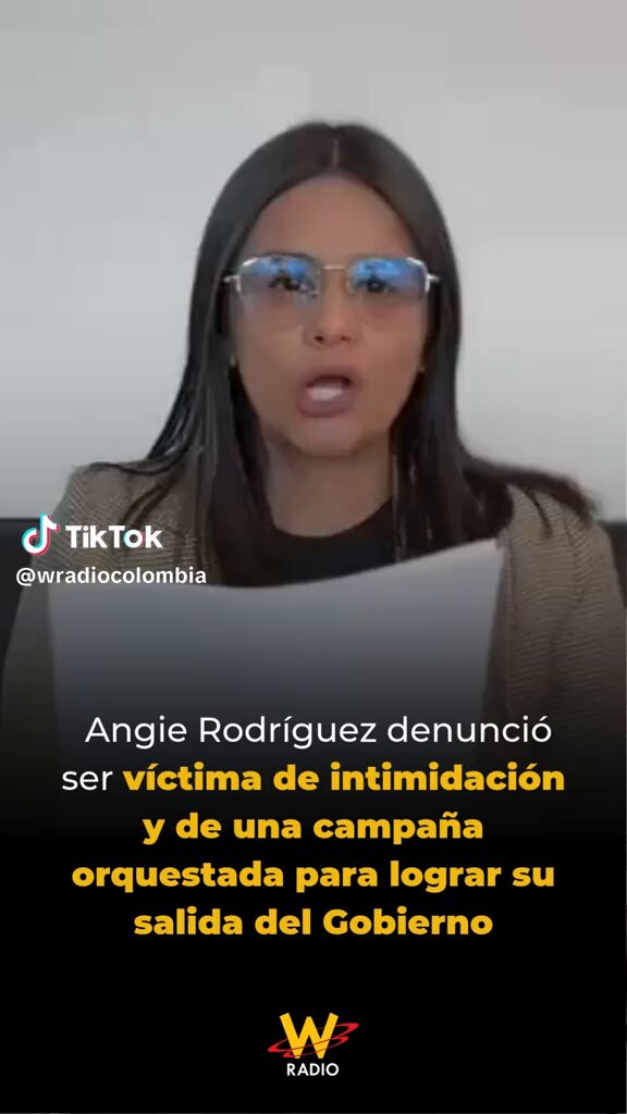 Urgente 🇨🇴 Ay Jesús ! Que escándalo se vendrá que Angie Rodríguez salió a crear cortina de humo para anticipar que supuestamente le van hacer montajes Quién le puede creer a esta mujer Presten mucha atención a todo lo que dice en este comuna