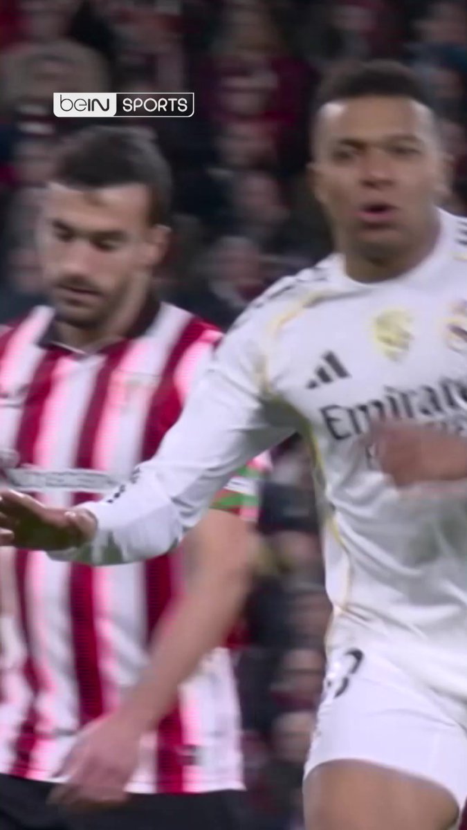 ⚽️🔥 شاهد الهدف الأول لريال مدريد بتوقيع مبابي! لمسة حاسمة من النجم الفرنسي افتتحت التسجيل وأشعلت جماهير الميرينغي خلال المباراة. #الدوري_الإسباني | #ريال_مدريد