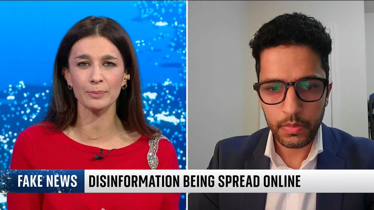 Deepfake videos are being widely circulated on social media making entirely false claims about tensions between Pakistan and India. Raqib Naik talks to Yalda Hakim about an interview she did with Imran Khan's sister which was manipulated. Latest ➡️