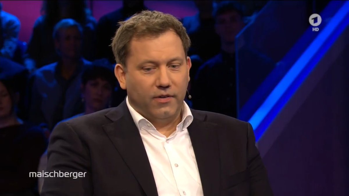 „Ich bin wirklich dankbar, wie verantwortungsvoll die Partei Die Linke sich da im Parlament verhält”, so Bundesfinanzminister @LarsKlingbeil. „Aber mein Anspruch ist schon, dass wir eine eigene Mehrheit haben.” Es gehe jetzt darum, diese bis Freitag zu organisieren. #maischberger