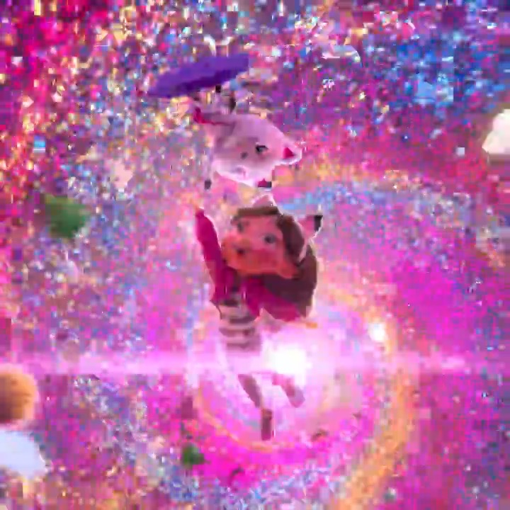 『ギャビーのドールハウス ザ・ムービー』 ⠀ 💖。*・本予告映像解禁。*・💖 ギャビーたちが初めてお家の外へ飛び出す🏠 歌って踊る“ニャンタスティック”な大冒険！🎶 豪華声優も集結🎙️ 奪われたドールハウスを無事に取り戻せ‼️ 𝟐𝟎𝟐𝟔年𝟑月𝟏𝟑日(金)公開🎬 #ギャビーのドールハウスザムービー
