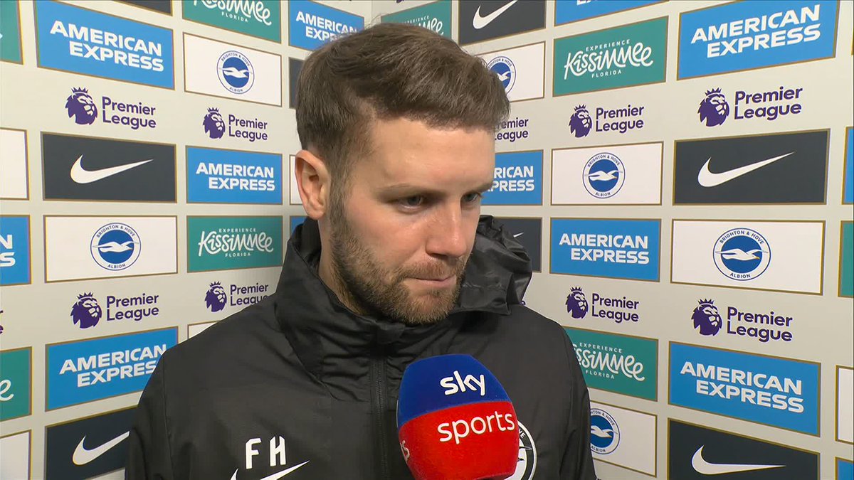 Fabian Hürzeler reacts to Brighton letting a two-goal lead slip in a 4-3 defeat to Aston Villa 🗣️