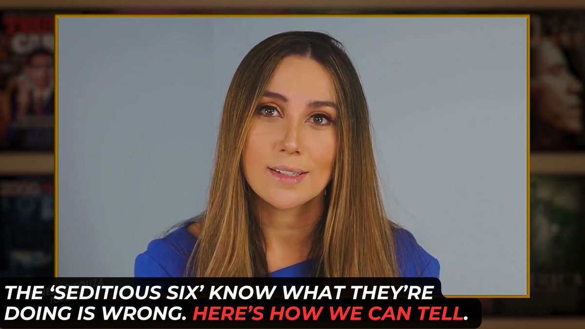 The ‘Seditious Six’ know what they’re doing is wrong. Here’s how we can tell. Danielle D'Souza Gill