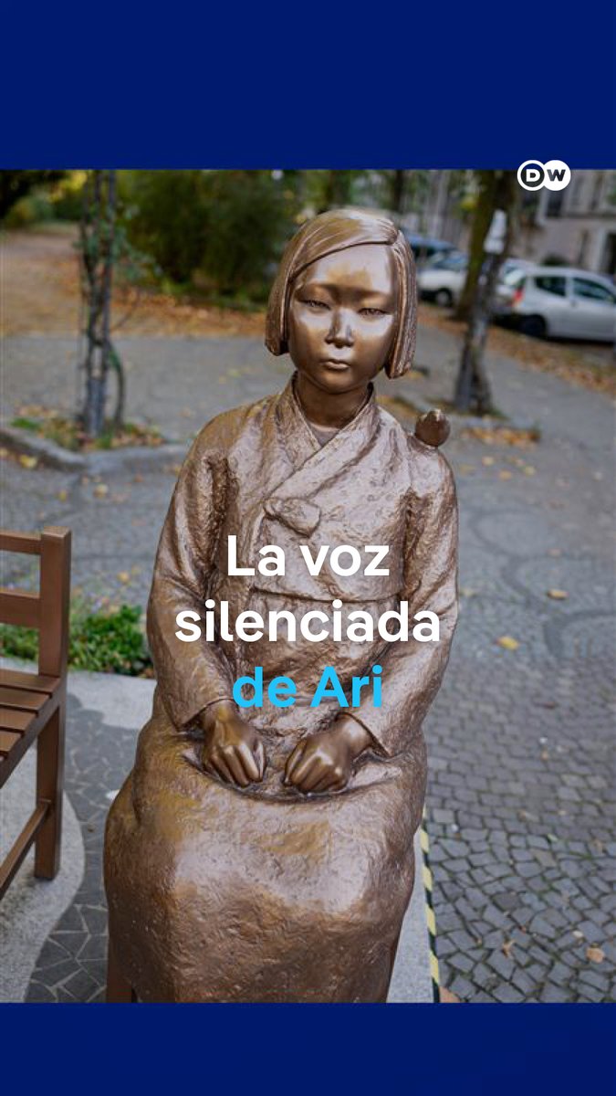 La estatua de Ari sobre las "mujeres de consuelo" causa controversia en Berlín La estatua de Ari, símbolo de miles de mujeres forzadas a la esclavitud sexual durante la Segunda Guerra Mundial, fue retirada en la capital alemana tras las presiones de Japón. Representaba un episodio histórico que continúa siendo objeto de debate.