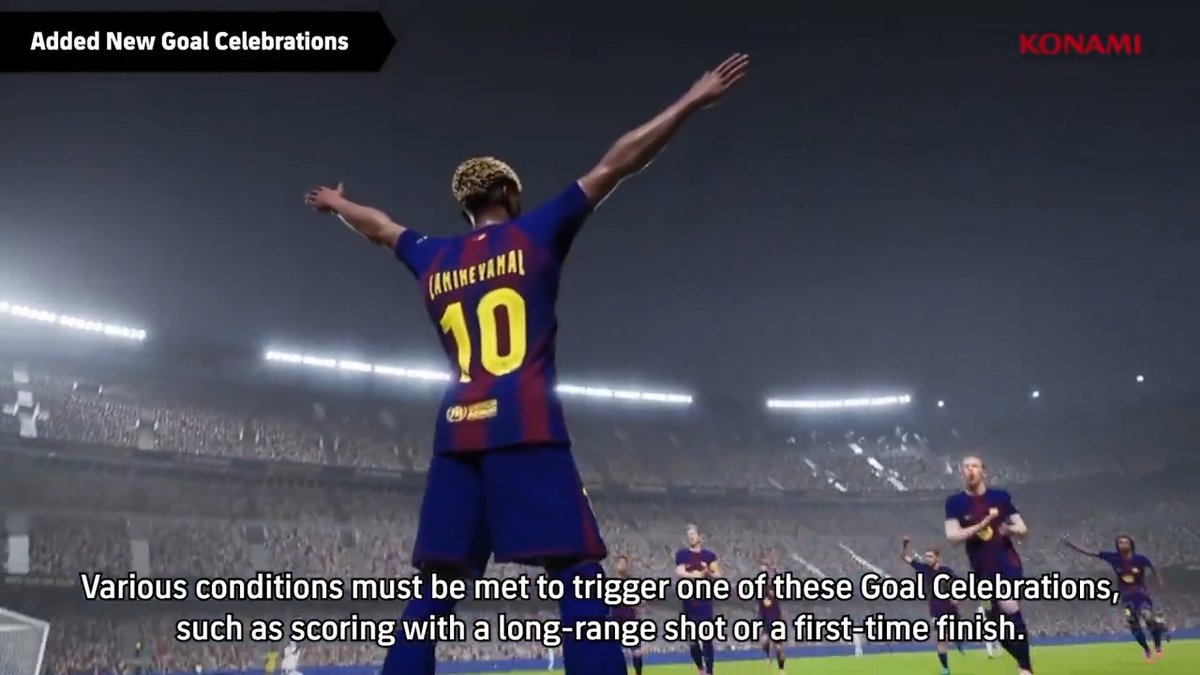 #eFootball v 5.2.0 : New Special Goal Celebrations 🆕🕺