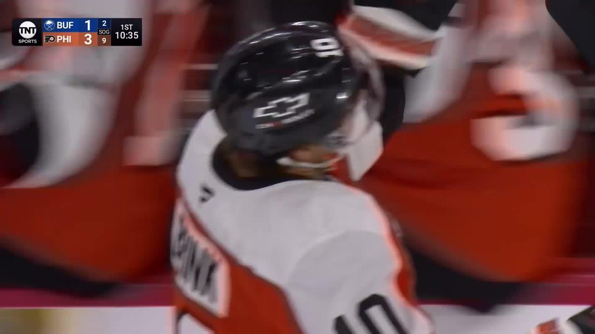 Flyers get 2 goals in 21 seconds to take a 3-1 lead 🔥🚨