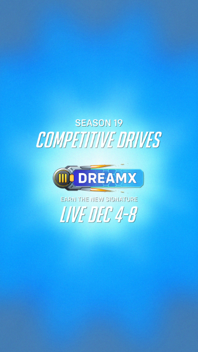 It’s time for the moment you’ve been waiting for! 🙌 Rank up and earn your Season 19 Competitive Drives Dec 4 - 8 🏆
