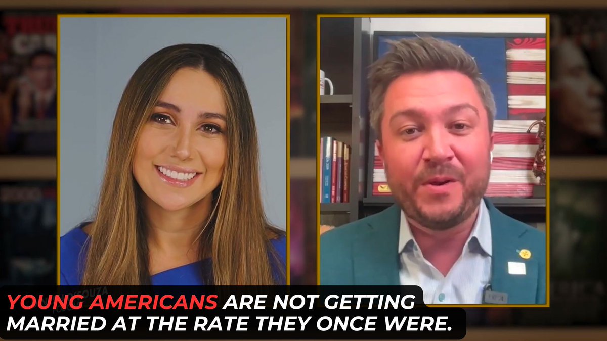 Young Americans are not getting married at the rate they once were. These causes are cultural as well as economic. Terry Schilling 🇺🇸 Danielle D'Souza Gill