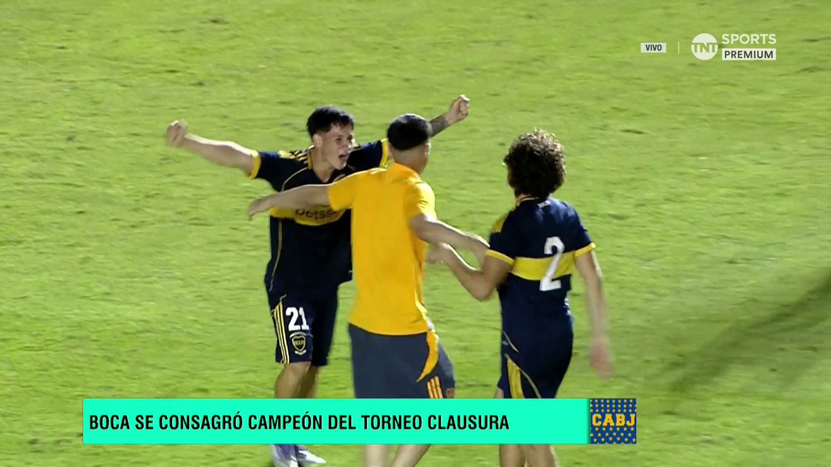 "VAMOS LOS PIBES": Porque Boca derrotó a Gimnasia y se consagró campeón del #TorneoProyección Clausura