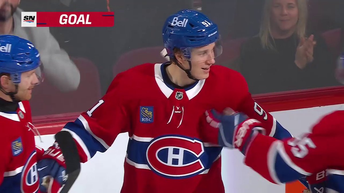 That assist from Demidov 🤩 📺: Sportsnet or stream on Sportsnet+ ➡️