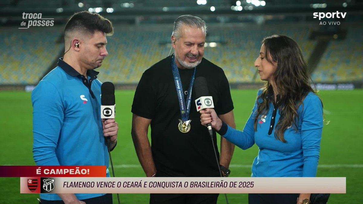 “O planejamento (para 2026) já está feito há um tempo. Agora é só questão de timing, e o timing somos nós que vamos definir, e não a imprensa, a torcida… Mas já está mais do que feito.” 🎙️ José Boto, diretor de futebol do Flamengo. 🎥 sportv | ge