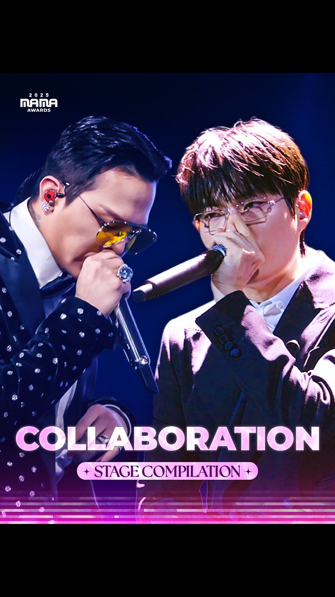 [#2025MAMA] COLLABORATION STAGE COMPILATION 🎙️G-DRAGON × WING (BEATPELLA HOUSE) 🎙️KYOKA × SUNG HAN BIN 🎙️KIM HYE SOO × FELIX 🎙️TWS × MEOVV 🎙️KickFlip × IDID 🎙️NCT WISH × Hearts2Hearts Exclusive collaboration stages you can experience only at the 2025 MAMA AWARDS — meet this year’s standout performers. 오직 마마 어워즈에서만 볼 수 있는 컬래버레이션 무대, 올해 무대의 주인공들을 한번에 만나보세요! HEAR MY ROAR, UH-HEUNG 2025 MAMA AWARDS #MAMAAWARDS #2025MAMAAWARDS