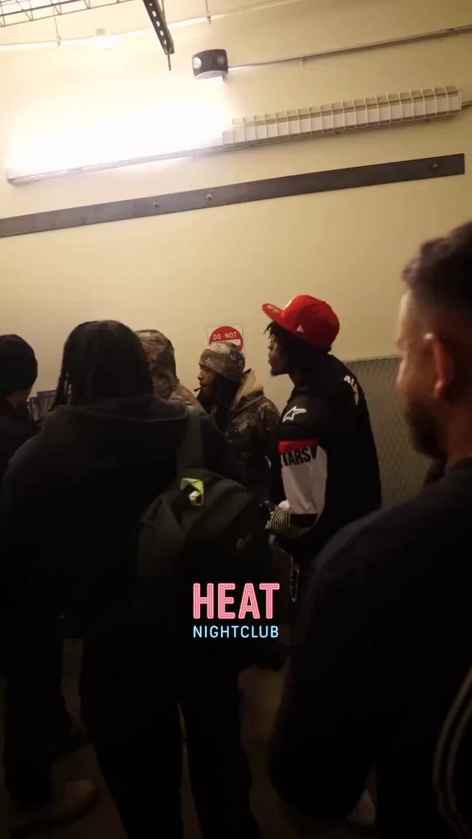 NBA YoungBoy at the Heat Night Club in Utah tonight